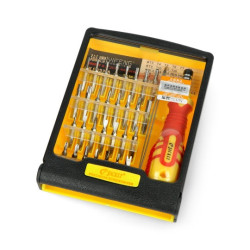 Zestaw wkrętaków - 32 końcówki