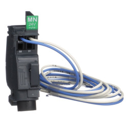 Wyłącznik kompaktowy MCCB, 24V, 24V, Zaciskowy, Schneider Electric, ComPacT NSXm