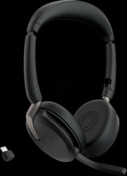 26699-989-889 Headset, Evolve2 65 Flex, USB-C UC, charging pad