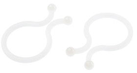 Spinka do kabli 21.3mm 45 x 2 x 23.6mm materiał: Nylon 66 Naturalny Szczypce obrotowe