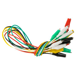 Przewody pomiarowe z krokodylkami 50cm