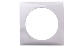 Integro Ramka Pojedyncza Szary Połysk Integro Flow 918272507