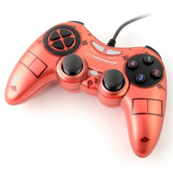 Gamepad Fighter Esperanza EGG106W - czerwony
