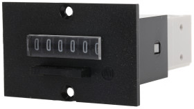 Licznik impulsów 230 V ac Resetowanie Ręczne Baumer Mechanika 6-cyfrowy Licznik