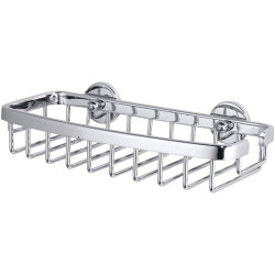 tesa 40207-00000-00 ALUXX shower shelf Adhesive chrome drill-free fit