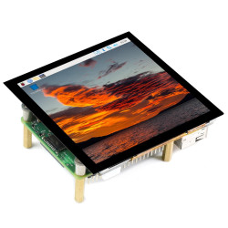 4" IPS HDMI Square Capacitive Touchscreen for Raspberry Pi (720x720)