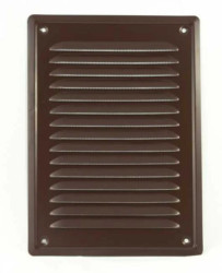 Kratka wentylacyjna z uchwytami 140x210 Brązowa