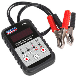 Sealey BT01 Digital Battery &amp; Alternator Tester 12V