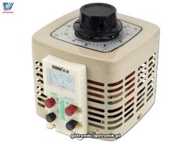 Autotransformator regulowany 0-250V AC / 2kVA
