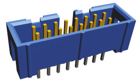 Wtyk PCB 16-pinowe raster: 2.54mm 2-rzędowe TE Connectivity Przewlekany 1.0A 250.0 V.