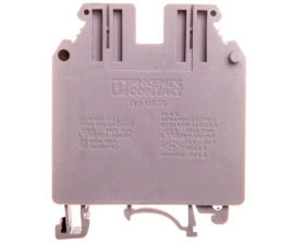 Złączka szynowa 2-przewodowa 0,75-50mm2 szara UK 35 3008012