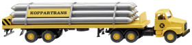 Wiking 078701 H0 Model ciężarówki Volvo Przyczepa do transportu gazu N12 Kopparttrans