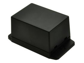 Obudowa; uniwersalna; NUB705042BK; ABS; 70mm; 50,4mm; 42mm; czarny; kołnierz montażowy; zatrzaskowa; Gainta; RoHS