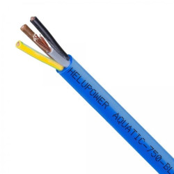 Przewód do pomp głębinowych HELUPOWER AQUATIC 4x4mm2 450/750V niebieski Helukabel /200m/