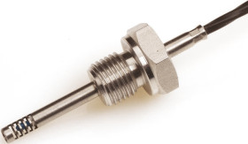 Czujnik RTD PT100 długość 100mm średnica 4.5mm +200°C G1/4