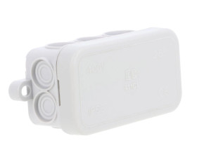 Puszka n/t szara 80x33x38 mm IP55 bezhalogenowa EC411C1