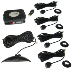 Czujnik Cofania BS415-FM czarne 4-czuj. WEWNŁTRZNE, wyśw. LED, HANTOM