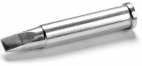 Soldering tip, chisel shaped, Ø 5.2 mm, (L x W) 30.5 x 5.2 mm, 0102CDLF32/SB