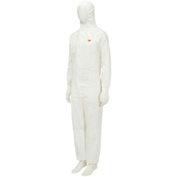 3M 4545L Protective suit 4545 Size: L White