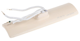 Ceramiczny element grzewczy 500 W 230 V AC długość 245mm Wygięty element ceramiczny