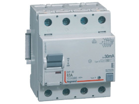 Wyłącznik różnicowoprądowy 4P 63A 30mA typ B DX3 P304 411847 LEGRAND