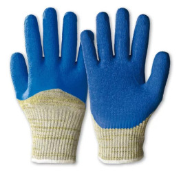 Rękawice robocze rozmiar: 11 materiał: Naturalny lateks zastosowanie: Odporność na przecięcia