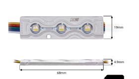 Moduł LED 3x smd5050 - RGBW