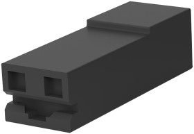 Obudowa do konektorów zaciskanych 9.78 x 8.36mm Gniazdo -pinowe Czarny 28.83mm