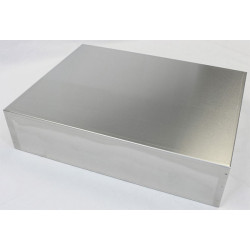 Hammond 1444-17134 Aluminium Chassis 432x330x102mm Natural