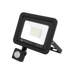 Lampa halogen LED 30W slim 6000K + czujnik ruchu PIR / LxL3617