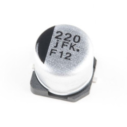 Sparkfun Capacitor Aluminum Electrolytic - 220uF, ±20%, 6.3V
