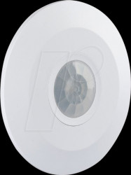 5086 Ceiling motion detector, infrared, 360°, IP20, flat