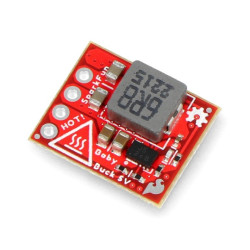 SparkFun BabyBuck Regulator Breakout - przetwornica step-down 5V 3A - AP63357 - SparkFun COM-21256