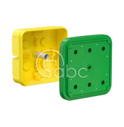 Obudowa rozgałęźna do betonu, wymiary 180x180x84 mm, 1296-02