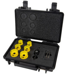 CK Tools T3219 Vorteck Pro Cobalt QC Sheet Steel Hole Saw Set