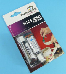 KLEJ EPOKSYDOWY 5min 2x5ml TECHNICQLL