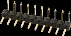 946-13-010-00 Pin header RM 2.54mm, angled, 1-row, 10-pin