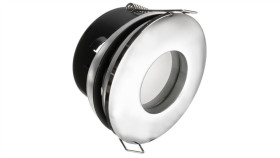 Oprawa Dzeta Okrągła Hermetyczna Chrom Stop Cynku I Aluminium