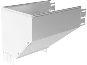 Kolanko redukcyjne KRLBJ100H100 lewe grubość blachy 1,0mm 118110 BAKS