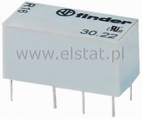 Przekaźnik Finder 30.22.7.012.0010 ( 12VDC, 2P)