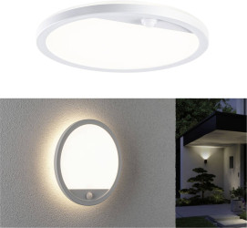 Zewnętrzna lampa ścienna z czujnikiem ruchu Paulmann Lamina PIR 94662 15 W 1900 lm IP44 (montaż sufitowy)