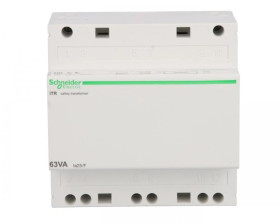 Transformator bezpieczeństwa 230/12/24V 63VA iTR A9A15222