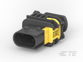 Złącze samochodowe 2-pinowe TE Connectivity -rzędowe Żeński 40A HDSCS Wciskane Obudowa z klapką