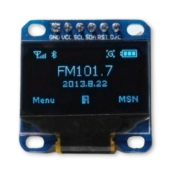 Display Blue OLED 1.3 I2C SH1106 ARDUINO
