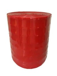 Folia kablowa czerwona 30cm/0,5mm ENEA /z perforowanymi otworami śr.10mm/ TO-ENC/50/30 perf. /100M/