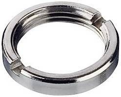 OKW A6295009 Nakrętka okrągła G3/8 metal Pasujący do Przyciski okrągłe COM-KNOBS, Przyciski okrągłe TOP-KNOBS 1 szt.