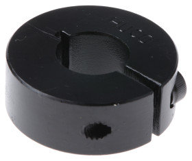 Pierścień osadczy, mocowanie: Śruba zaciskowa, śred. wału: 10mm, Stal