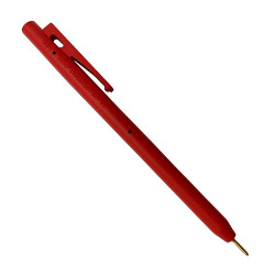 Długopis z tuszem, Czerwony