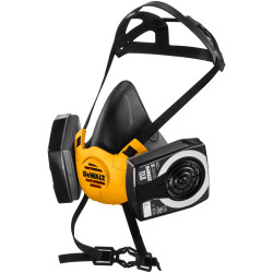DEWALT DXIR1HMLP3 P3 Half Mask Respirator - Large