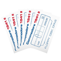 Sticker "Commodore 1541 II" (Set of 5)